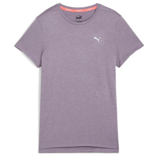 Puma Γυναικεία κοντομάνικη μπλούζα Run Favorite Heather Tee